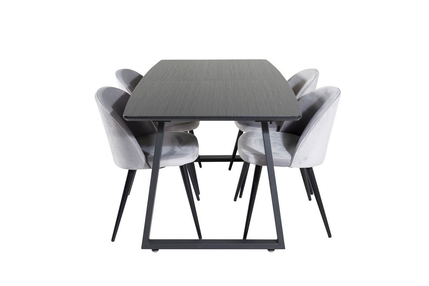 ebuy24 Essgruppe IncaBLBL Essgruppe Esstisch Ausziehbarer Tisch L&a, (5-tlg) von ebuy24