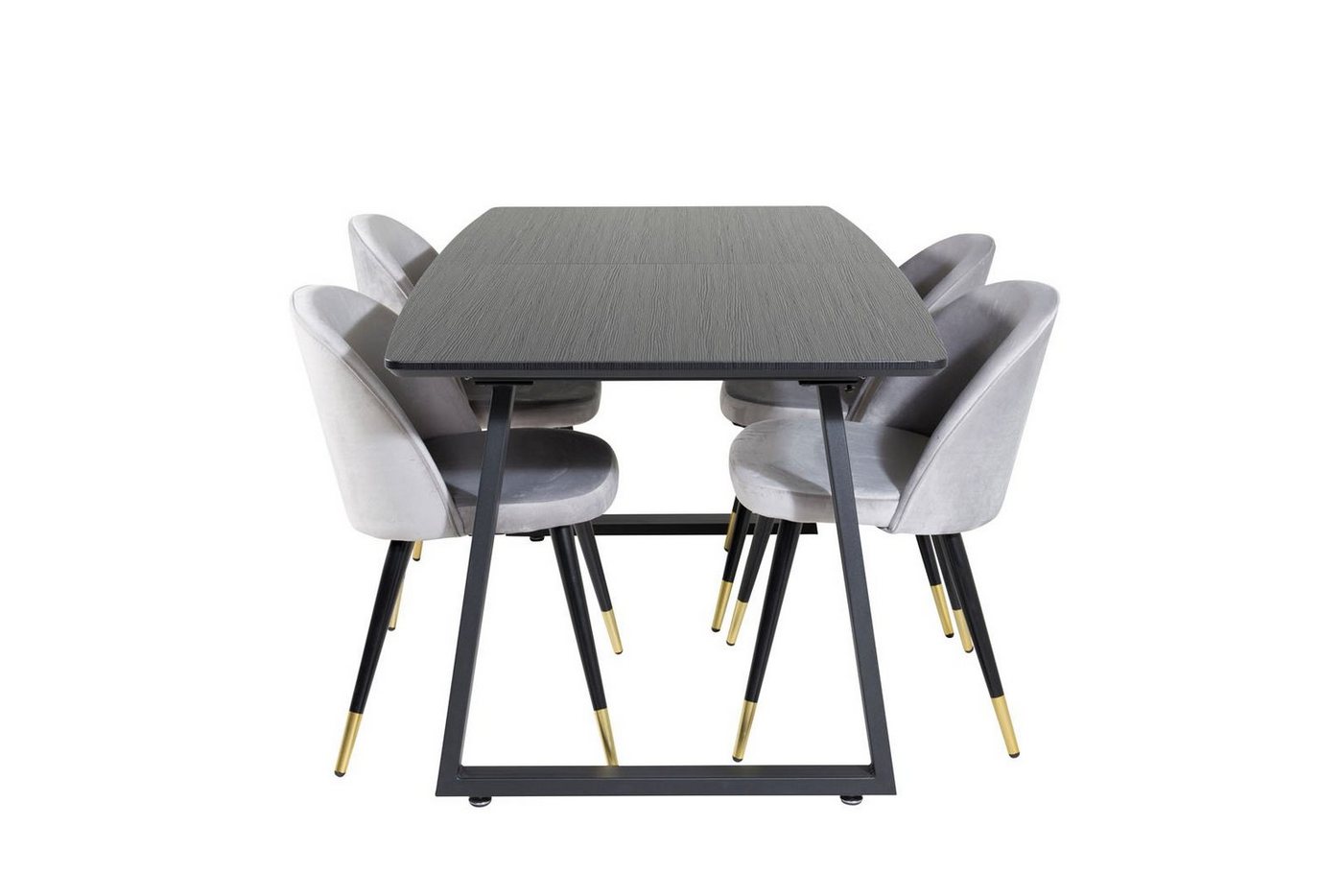 ebuy24 Essgruppe IncaBLBL Essgruppe Esstisch Ausziehbarer Tisch L&a, (5-tlg) von ebuy24