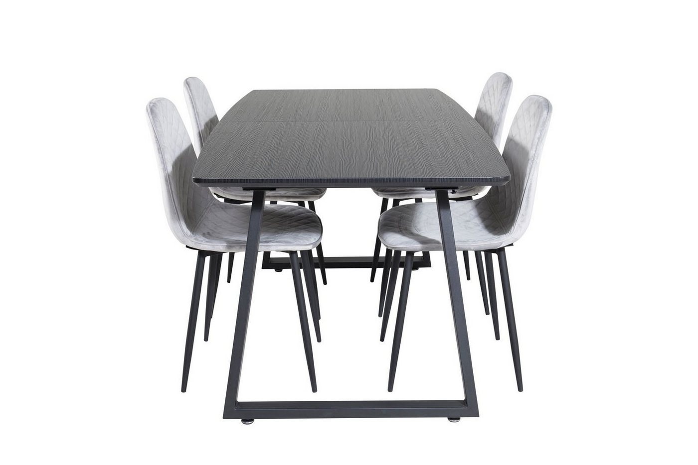 ebuy24 Essgruppe IncaBLBL Essgruppe Esstisch Ausziehbarer Tisch L&a, (5-tlg) von ebuy24