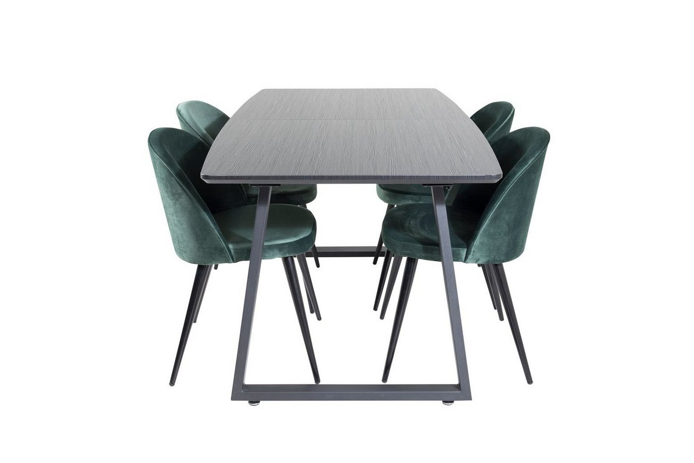 ebuy24 Essgruppe IncaBLBL Essgruppe Esstisch Ausziehbarer Tisch L&a, (5-tlg) von ebuy24