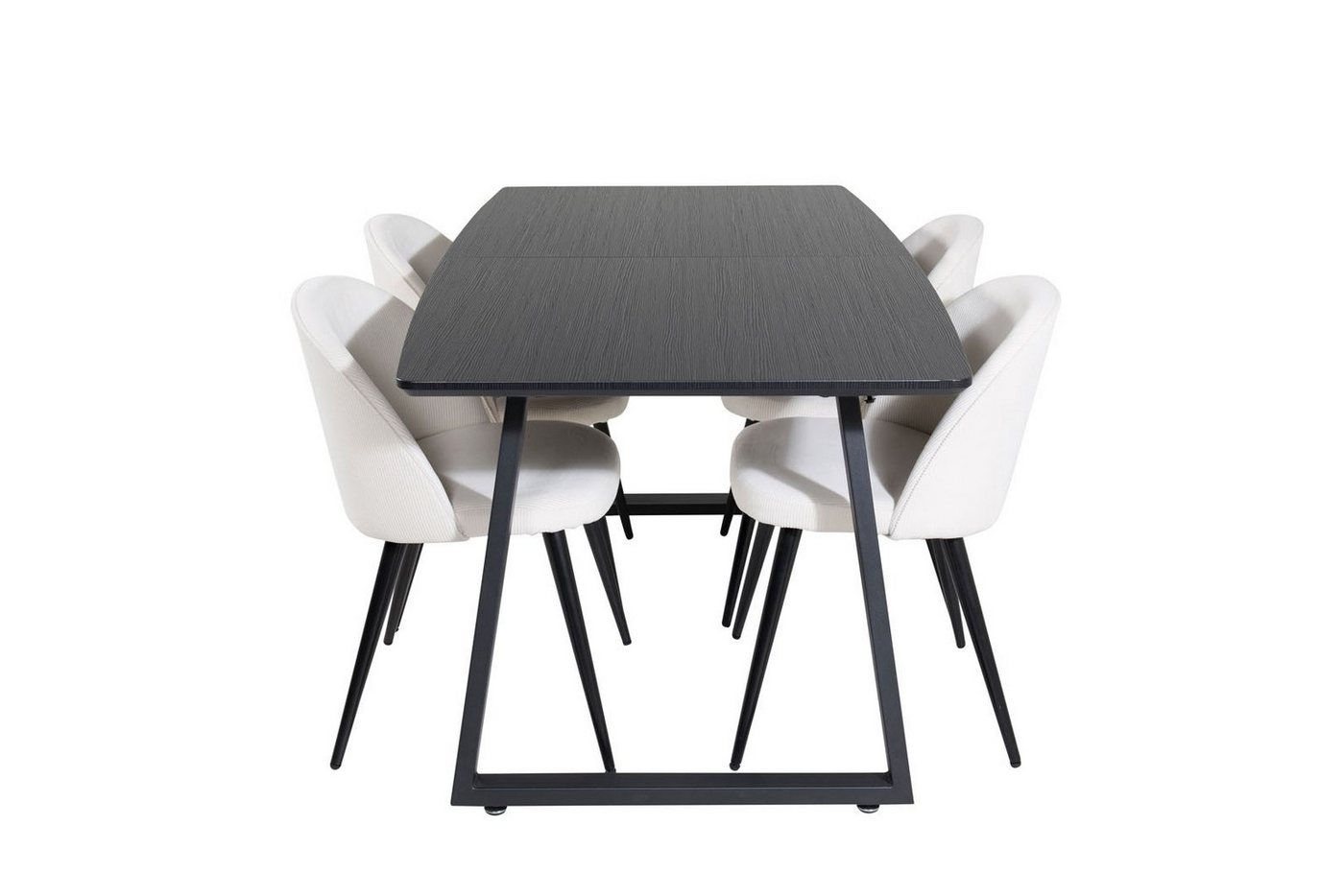 ebuy24 Essgruppe IncaBLBL Essgruppe Esstisch Ausziehbarer Tisch L&a, (5-tlg) von ebuy24