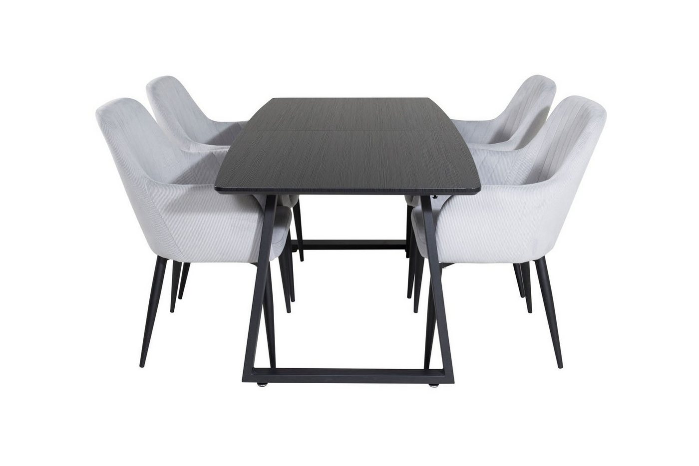 ebuy24 Essgruppe IncaBLBL Essgruppe Esstisch Ausziehbarer Tisch L&a, (5-tlg) von ebuy24