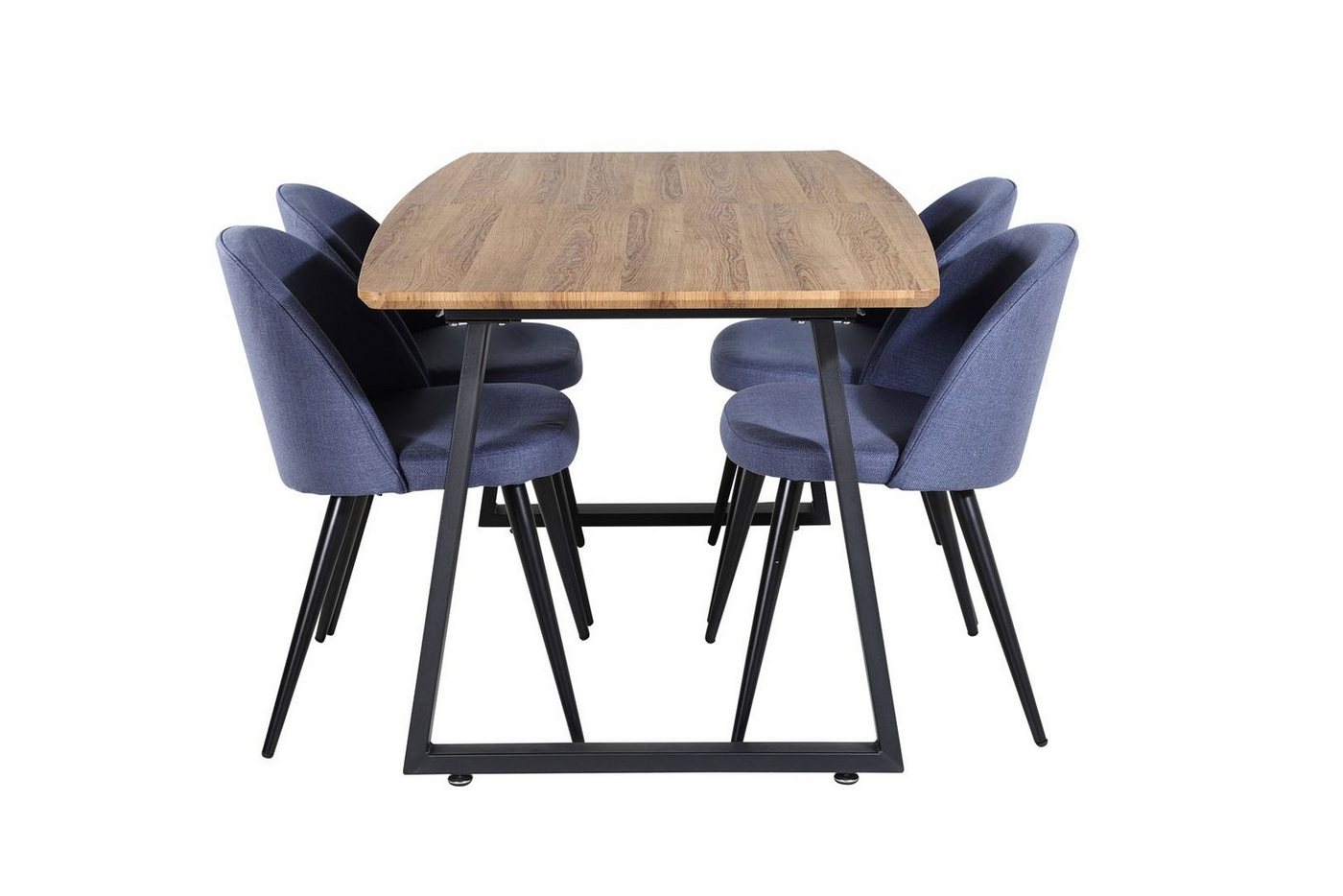 ebuy24 Essgruppe IncaNABL Essgruppe Esstisch Ausziehbarer Tisch L&a, (5-tlg) von ebuy24