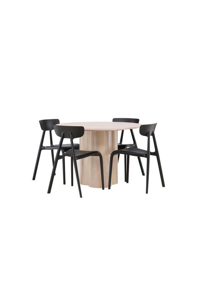 ebuy24 Essgruppe Olivia Essgruppe Tisch whitewash und 4 Ursholmen S von ebuy24