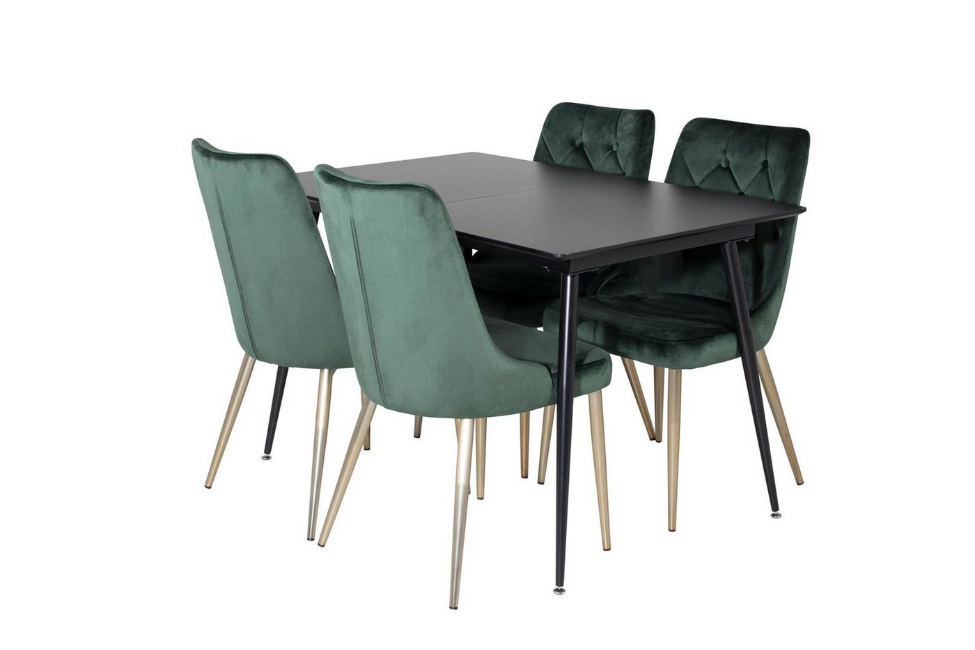 ebuy24 Essgruppe SilarBLExt Essgruppe Esstisch Ausziehbarer Tisch L, (5-tlg) von ebuy24