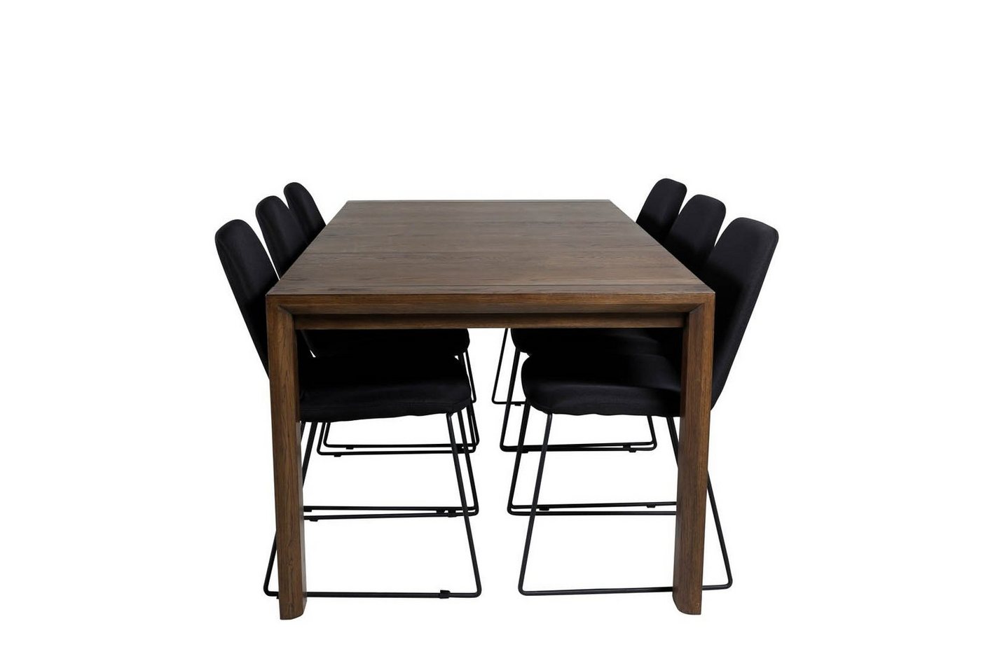 ebuy24 Essgruppe SliderOS Essgruppe Esstisch Ausziehbarer Tisch L&a, (7-tlg) von ebuy24