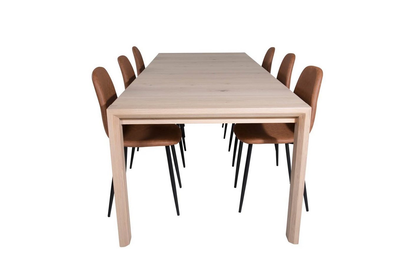 ebuy24 Essgruppe SliderWW Essgruppe Esstisch Ausziehbarer Tisch L&a, (7-tlg) von ebuy24