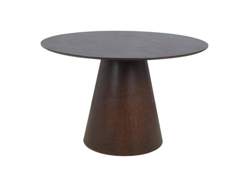 ebuy24 Esstisch Bolton Esstisch Ø120cm Nussbaum. von ebuy24