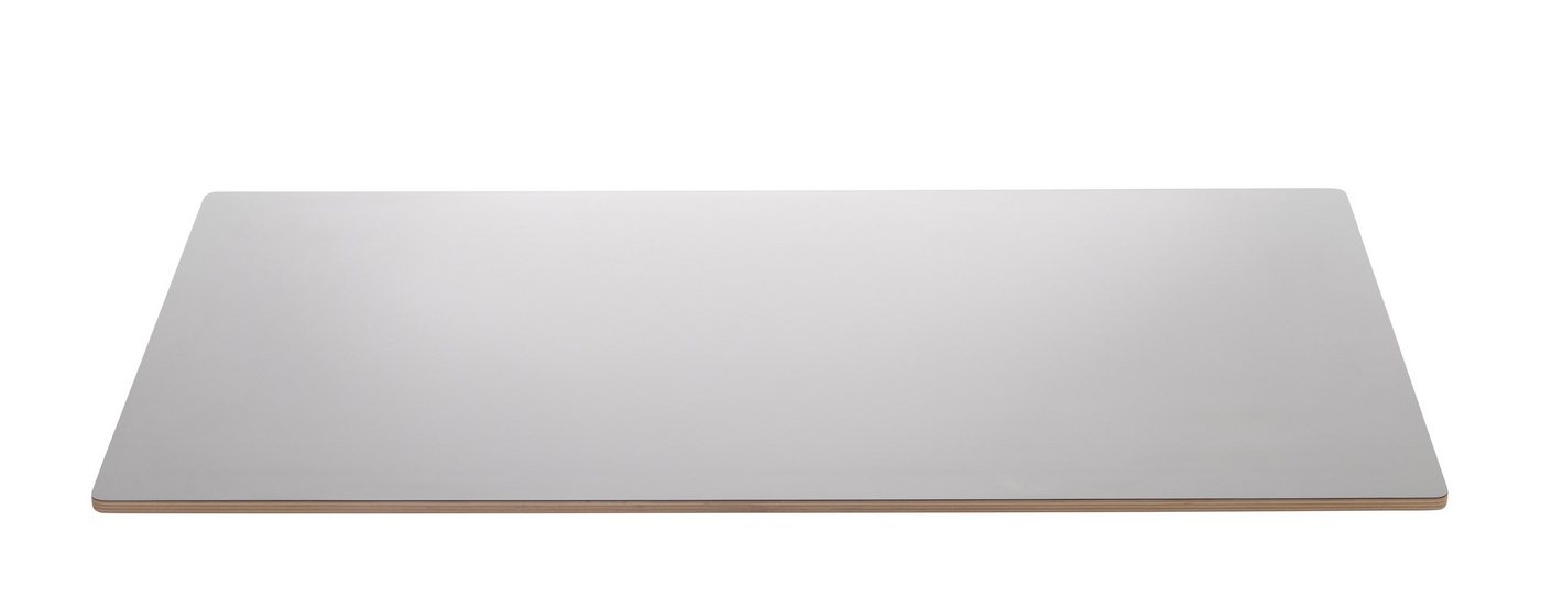 ebuy24 Esstisch Bone Esstisch Zusatzplatte 1 Stk. 45x90 cm, grau H (1-St) von ebuy24