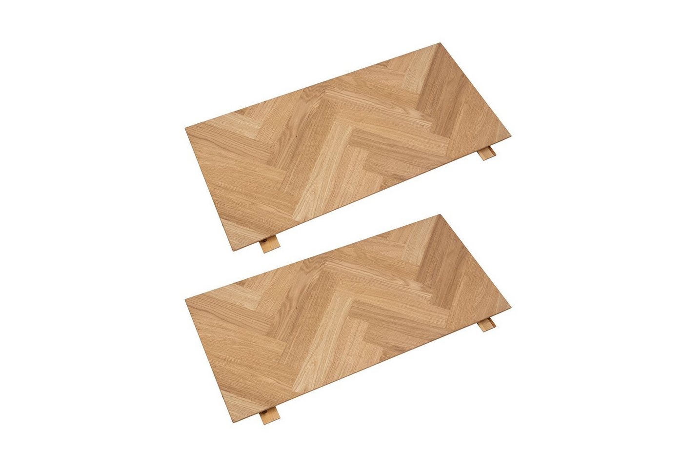 ebuy24 Esstisch Brips Zusatzplatten für Esstisch 2 stk. 95x45 cm E (1-St) von ebuy24