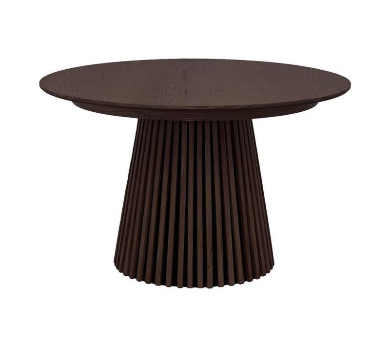 ebuy24 Esstisch Osaka Esstisch Ø120cm geräuchert. von ebuy24