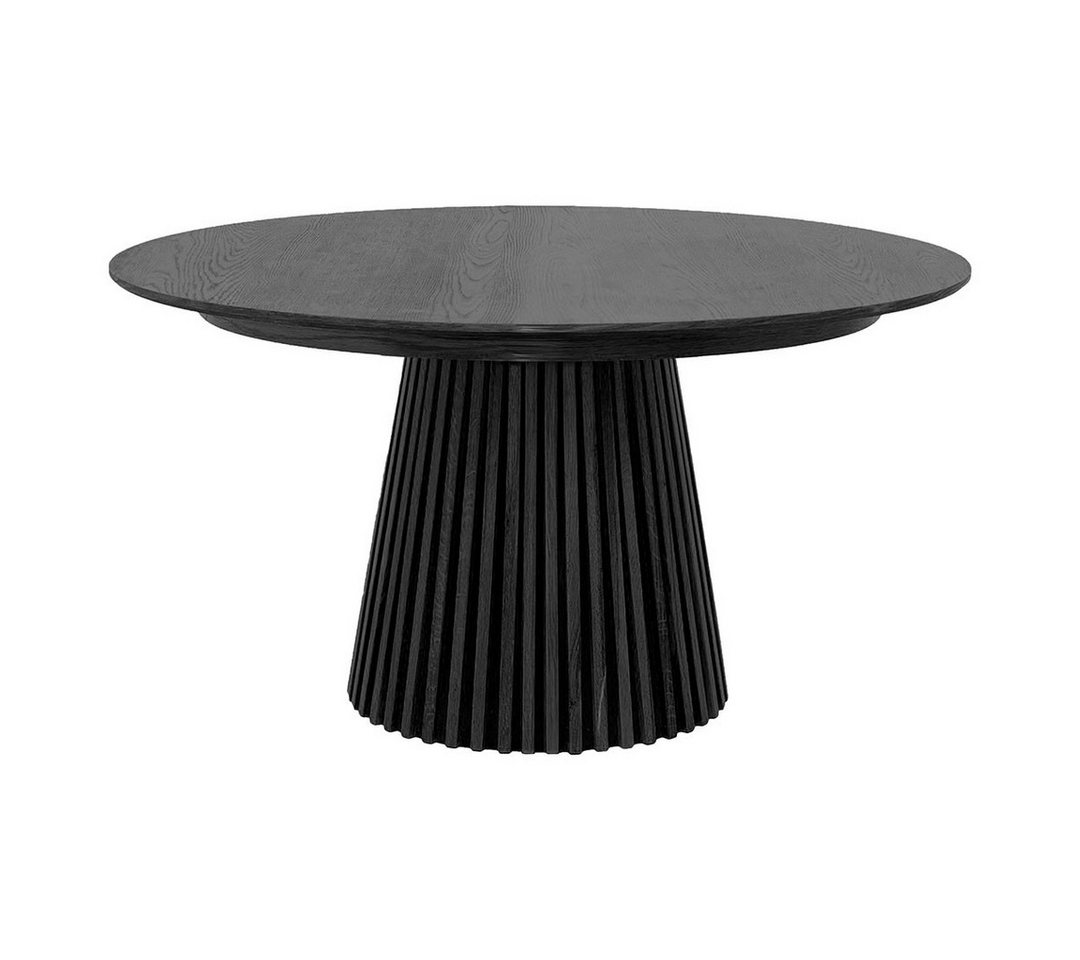 ebuy24 Esstisch Osaka Esstisch Ø140cm schwarz. von ebuy24