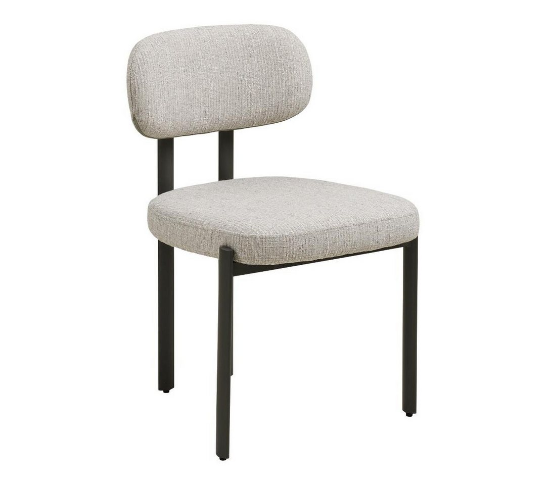 ebuy24 Esszimmerstuhl 2er Set Aase Esszimmerstuhl hellgrau. von ebuy24