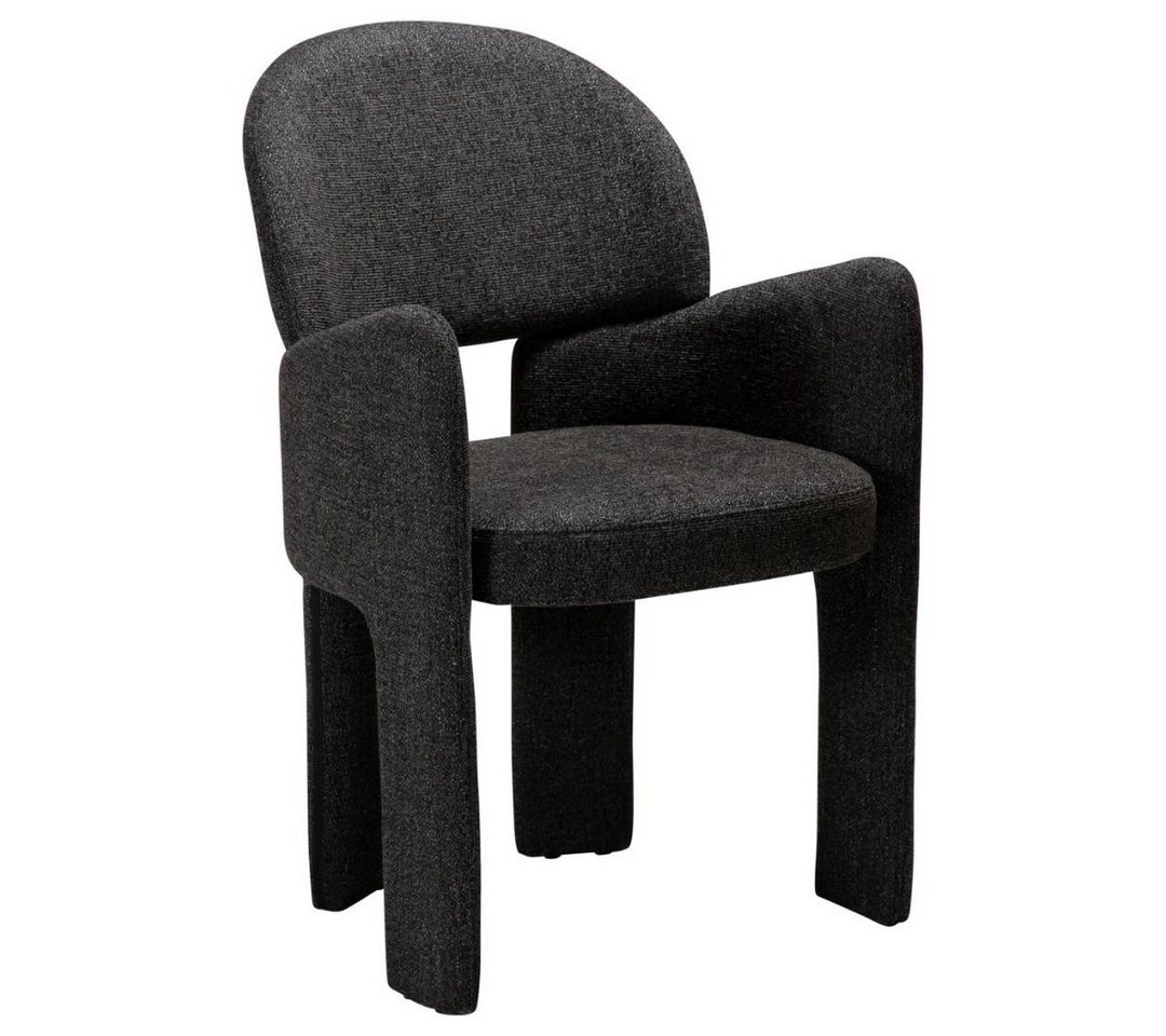 ebuy24 Esszimmerstuhl 2er Set Aole Dan-Form Esszimmerstuhl mit Armlehnen von ebuy24