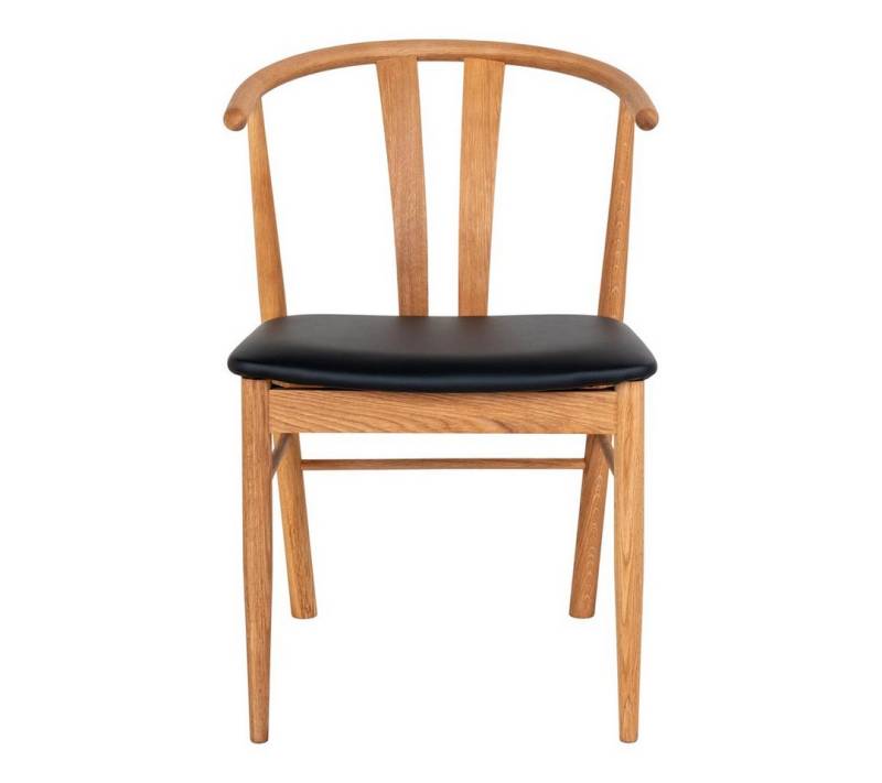 ebuy24 Esszimmerstuhl 2er Set Artenara Esszimmerstuhl natur,schwarz. (2 St) von ebuy24