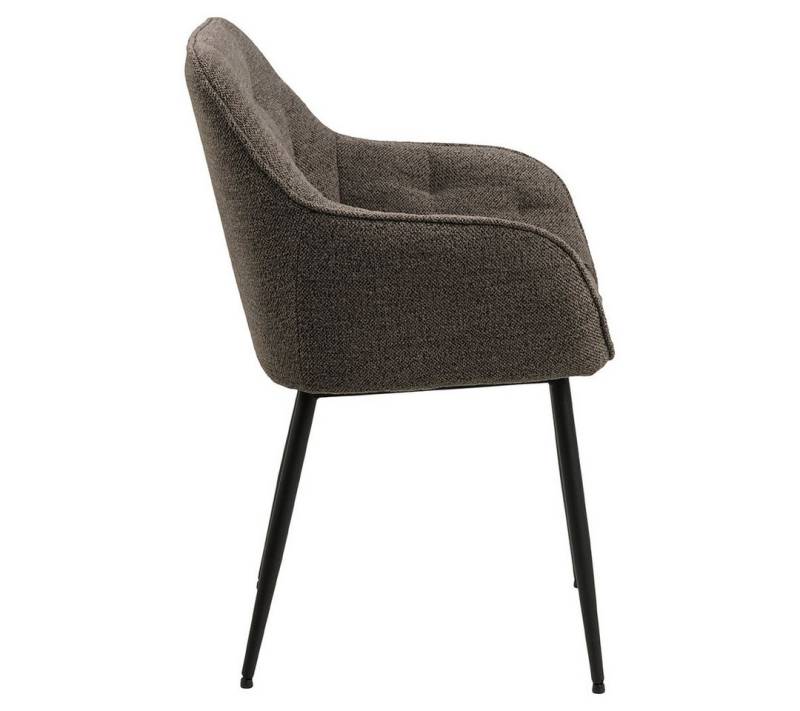 ebuy24 Esszimmerstuhl 2er Set Brooke Esszimmerstuhl Mit Armlehnen Bouclé von ebuy24