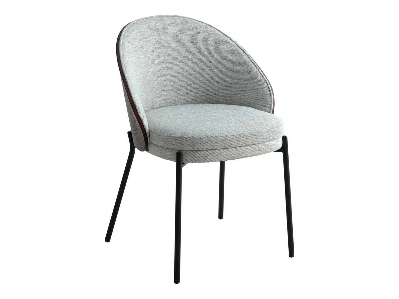 ebuy24 Esszimmerstuhl 2er Set Canelas Esszimmerstuhl hellgrau. (2 St) von ebuy24