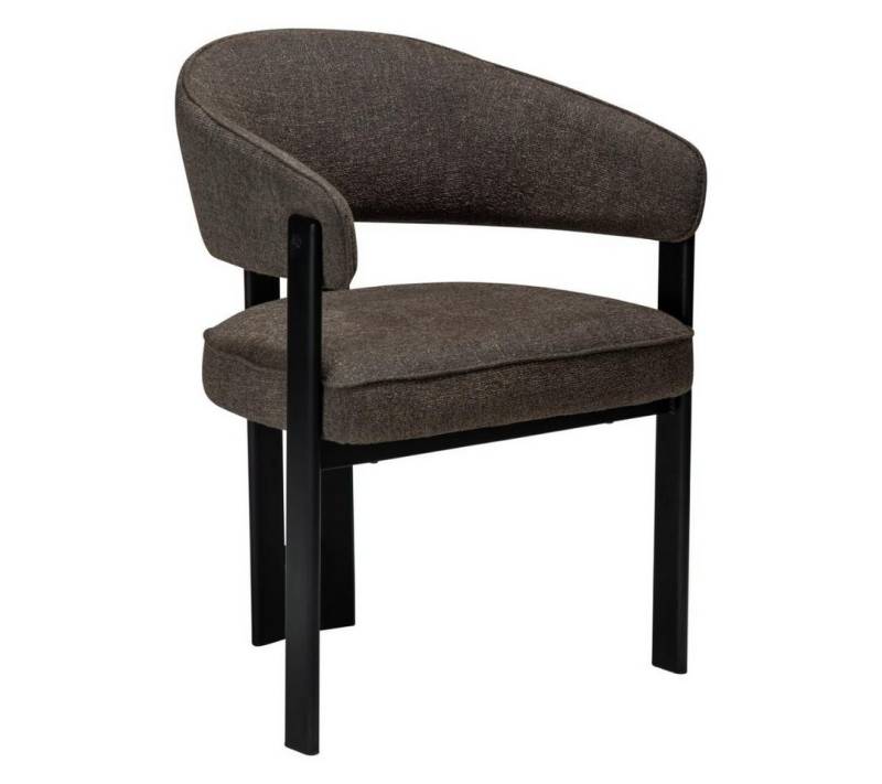 ebuy24 Esszimmerstuhl 2er Set Duct Esszimmerstuhl mit Armlehnen Bouclé b von ebuy24