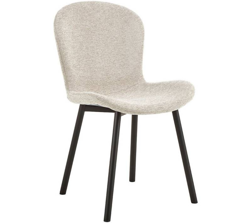 ebuy24 Esszimmerstuhl 2er Set Esra Esszimmerstuhl beige. von ebuy24