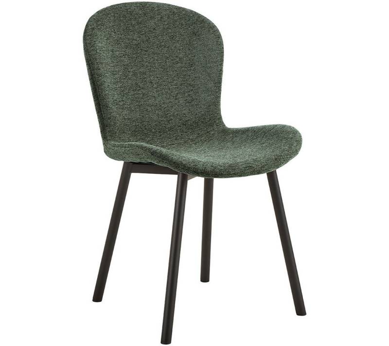 ebuy24 Esszimmerstuhl 2er Set Esra Esszimmerstuhl grün. von ebuy24