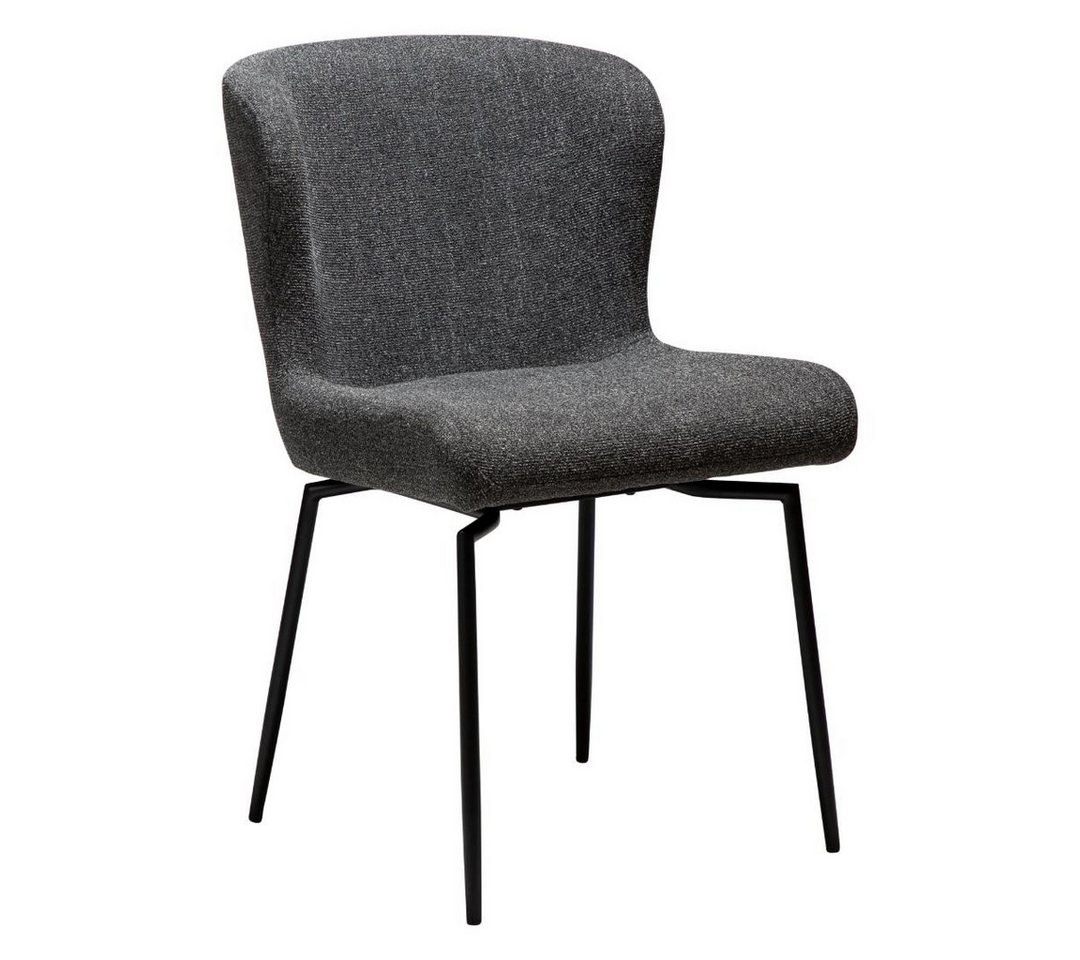 ebuy24 Esszimmerstuhl 2er Set Glam Dan-Form Esszimmerstuhl Drehfuß von ebuy24