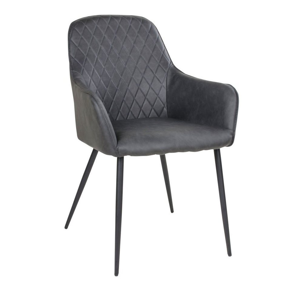 ebuy24 Esszimmerstuhl 2er Set Hasse Esszimmerstuhl dunkelgrau PU Kunstle (2 St) ebuy24 Esszimmerstuhl 2er Set Hasse Esszimmerstuhl dunkelgrau PU Kunstle (2 St) von ebuy24