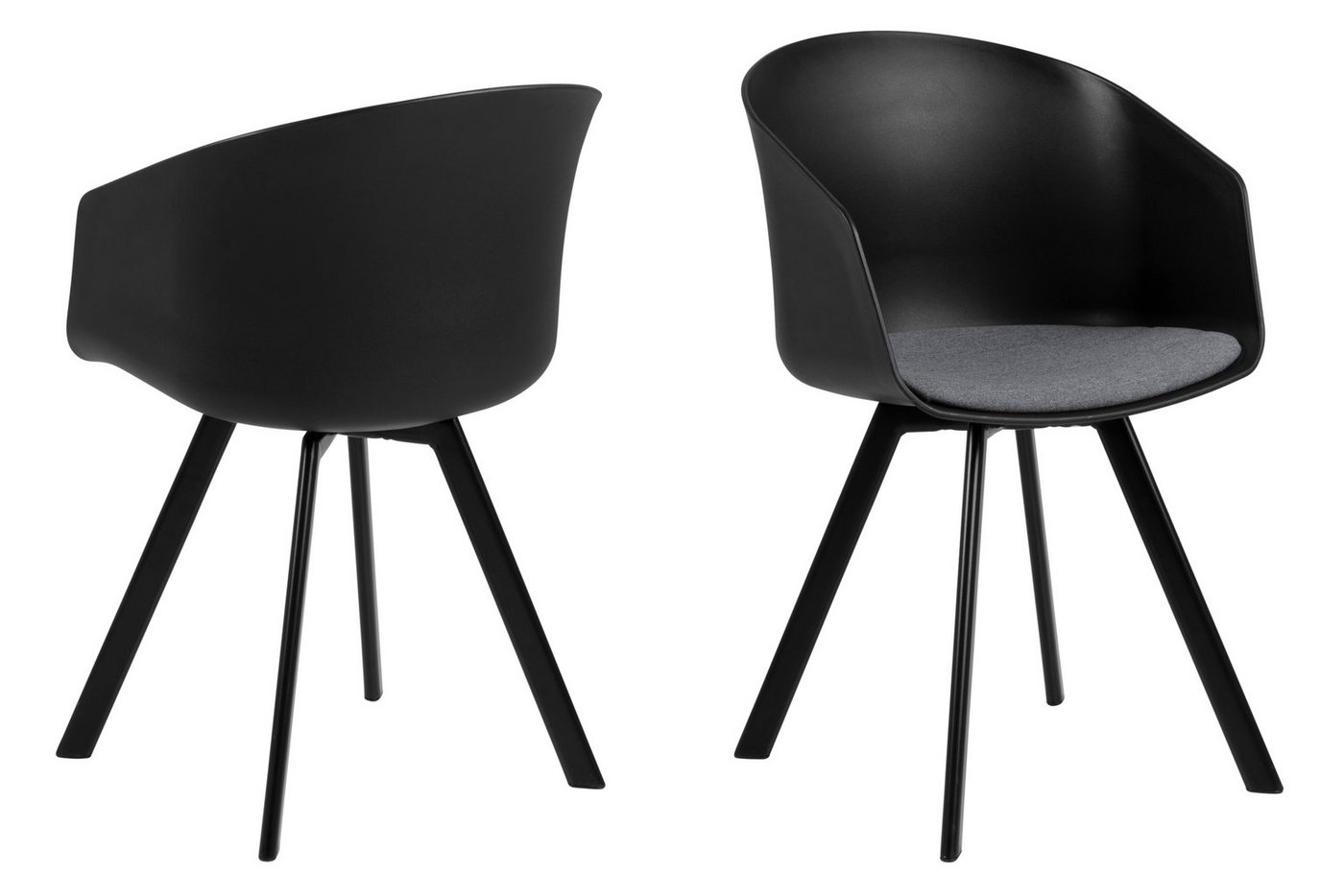 ebuy24 Esszimmerstuhl 2er Set Momo Esszimmerstuhl grau. (2 St) ebuy24 Esszimmerstuhl 2er Set Momo Esszimmerstuhl grau. (2 St) von ebuy24