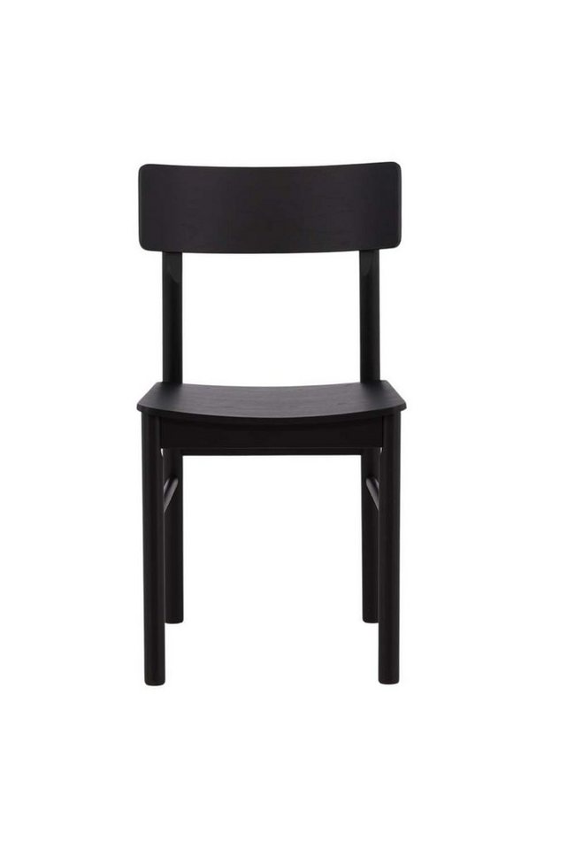 ebuy24 Esszimmerstuhl 2er Set Montros Esszimmerstuhl Holz schwarz. (2 St) von ebuy24