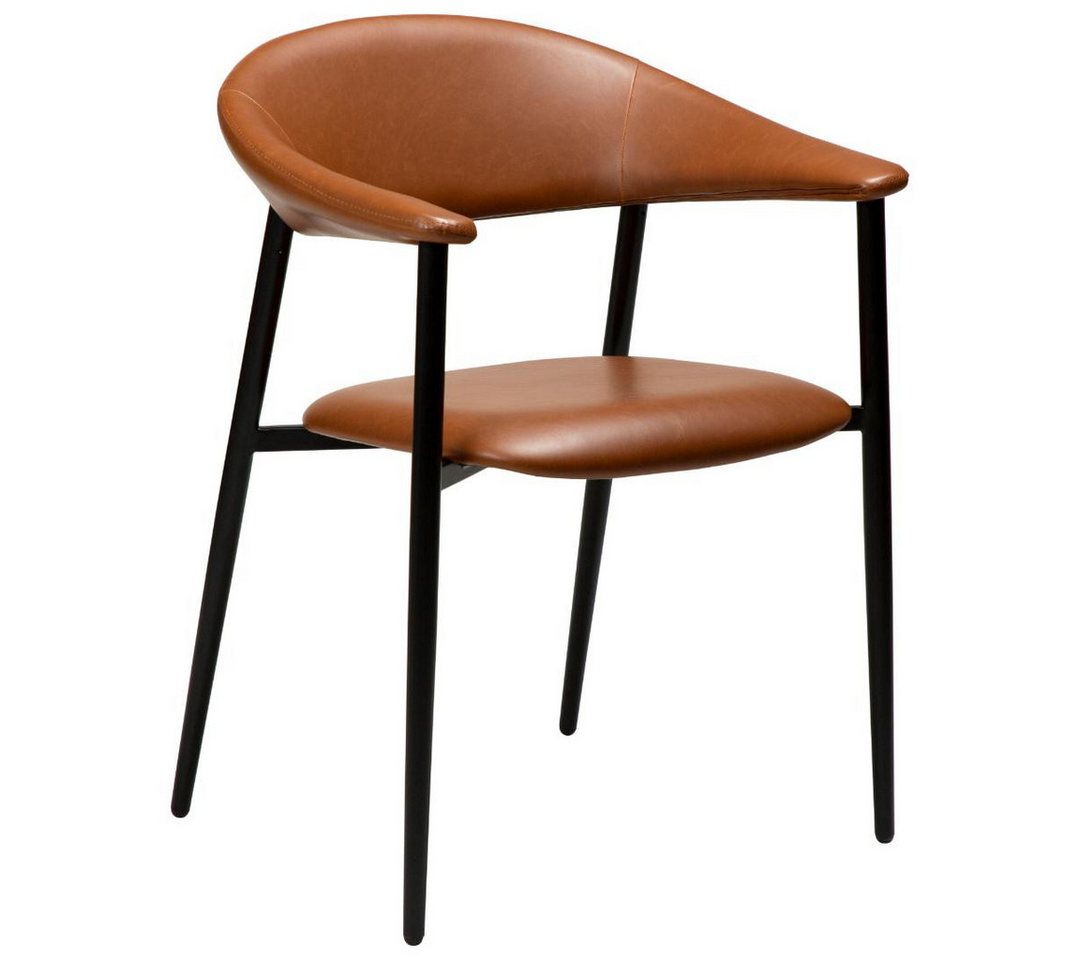 ebuy24 Esszimmerstuhl 2er Set Rover Dan-Form Esszimmerstuhl mit Armlehne von ebuy24