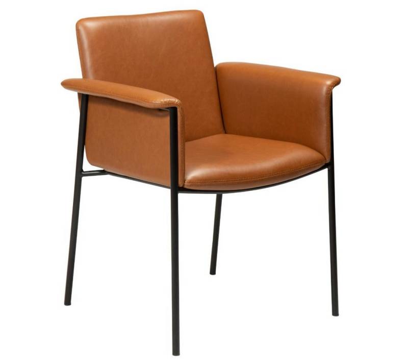 ebuy24 Esszimmerstuhl 2er Set Vale Dan-Form Esszimmerstuhl mit Armlehnen von ebuy24