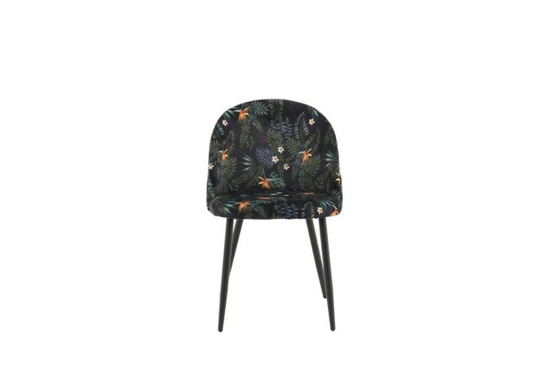 ebuy24 Esszimmerstuhl 2er Set Velvet Esszimmerstuhl blühte. (2 St) von ebuy24
