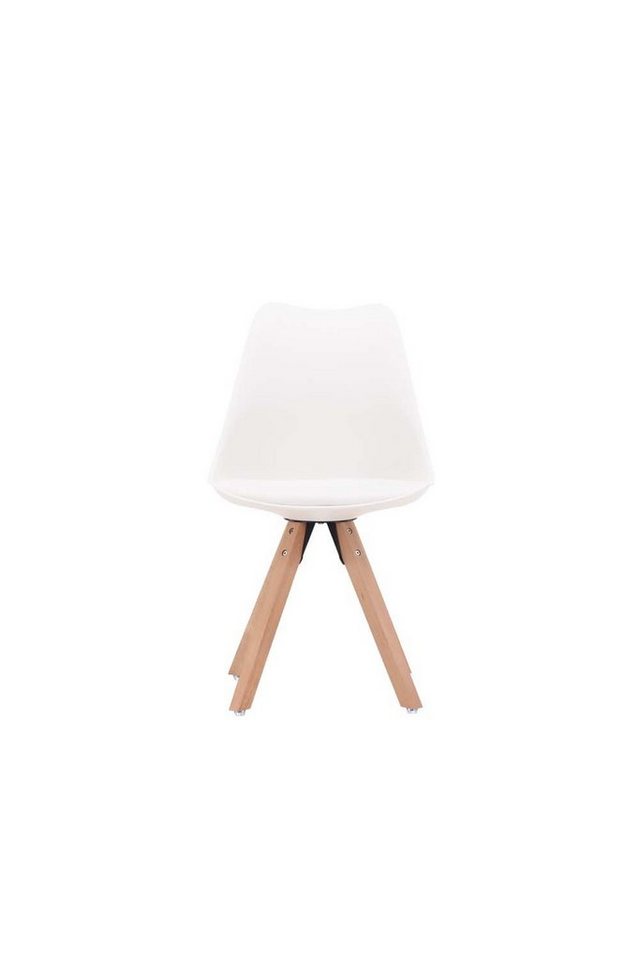 ebuy24 Esszimmerstuhl 2er Set Zeno Esszimmerstuhl weiß. (2 St) von ebuy24