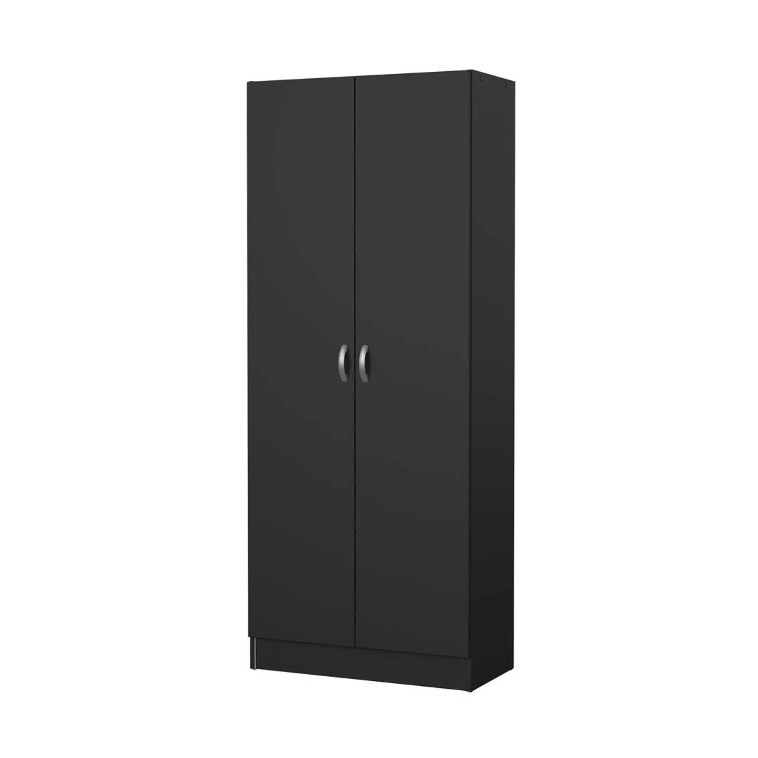 ebuy24 Fox Kleiderschrank 2 Türen Mattschwarz ebuy24 Fox Kleiderschrank 2 Türen Mattschwarz von ebuy24