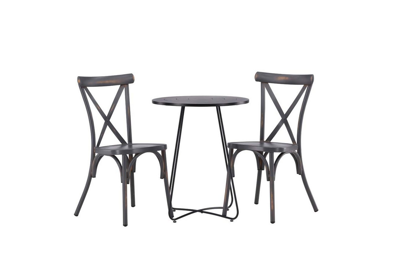 ebuy24 Garten-Essgruppe Bacong Gartenset Tisch, 2 Stühle schwarz,dunkel g ebuy24 Garten-Essgruppe Bacong Gartenset Tisch, 2 Stühle schwarz,dunkel g von ebuy24