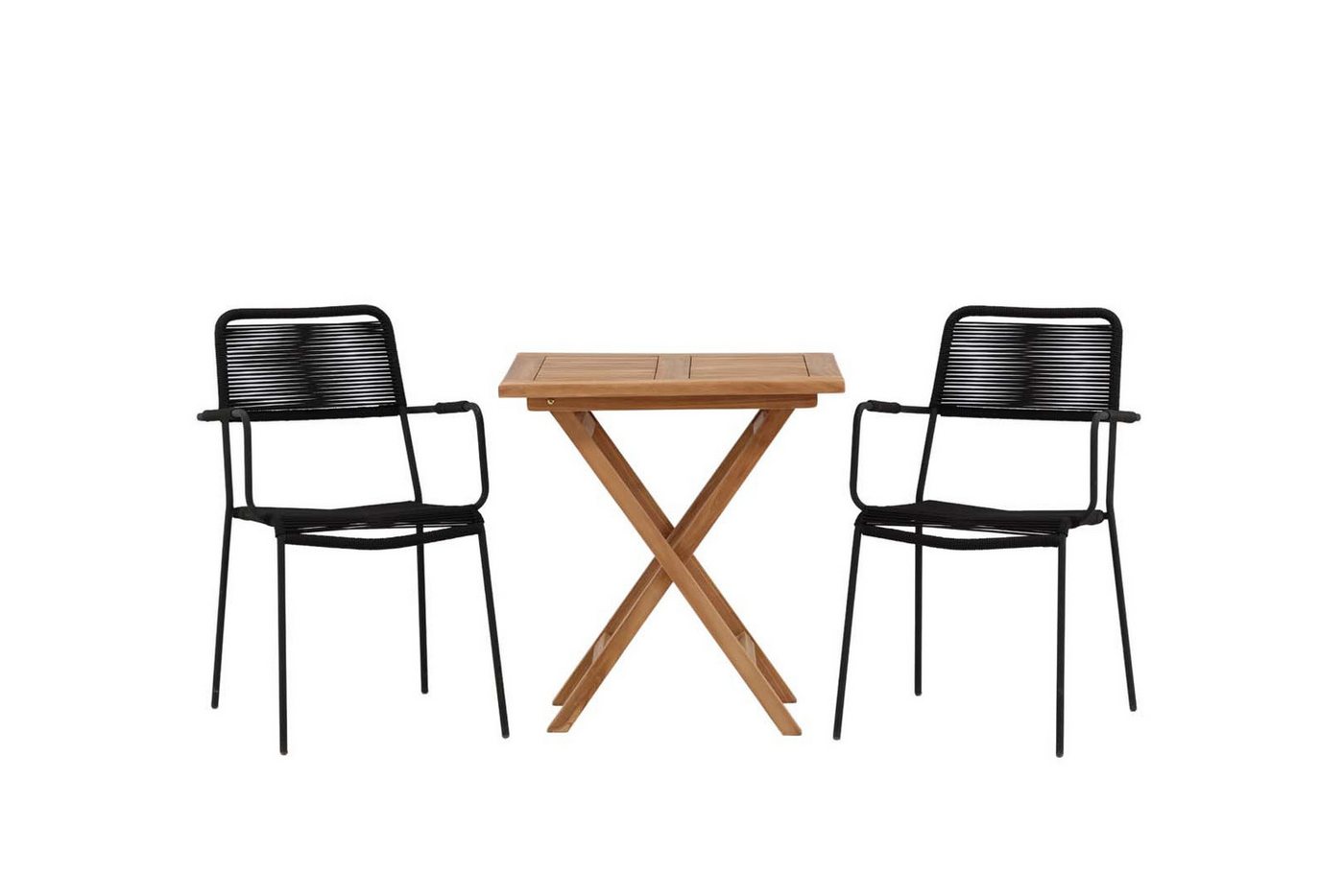 ebuy24 Garten-Essgruppe Kenya Gartenset Tisch, 2 Stühle natur,schwarz. ebuy24 Garten-Essgruppe Kenya Gartenset Tisch, 2 Stühle natur,schwarz. von ebuy24