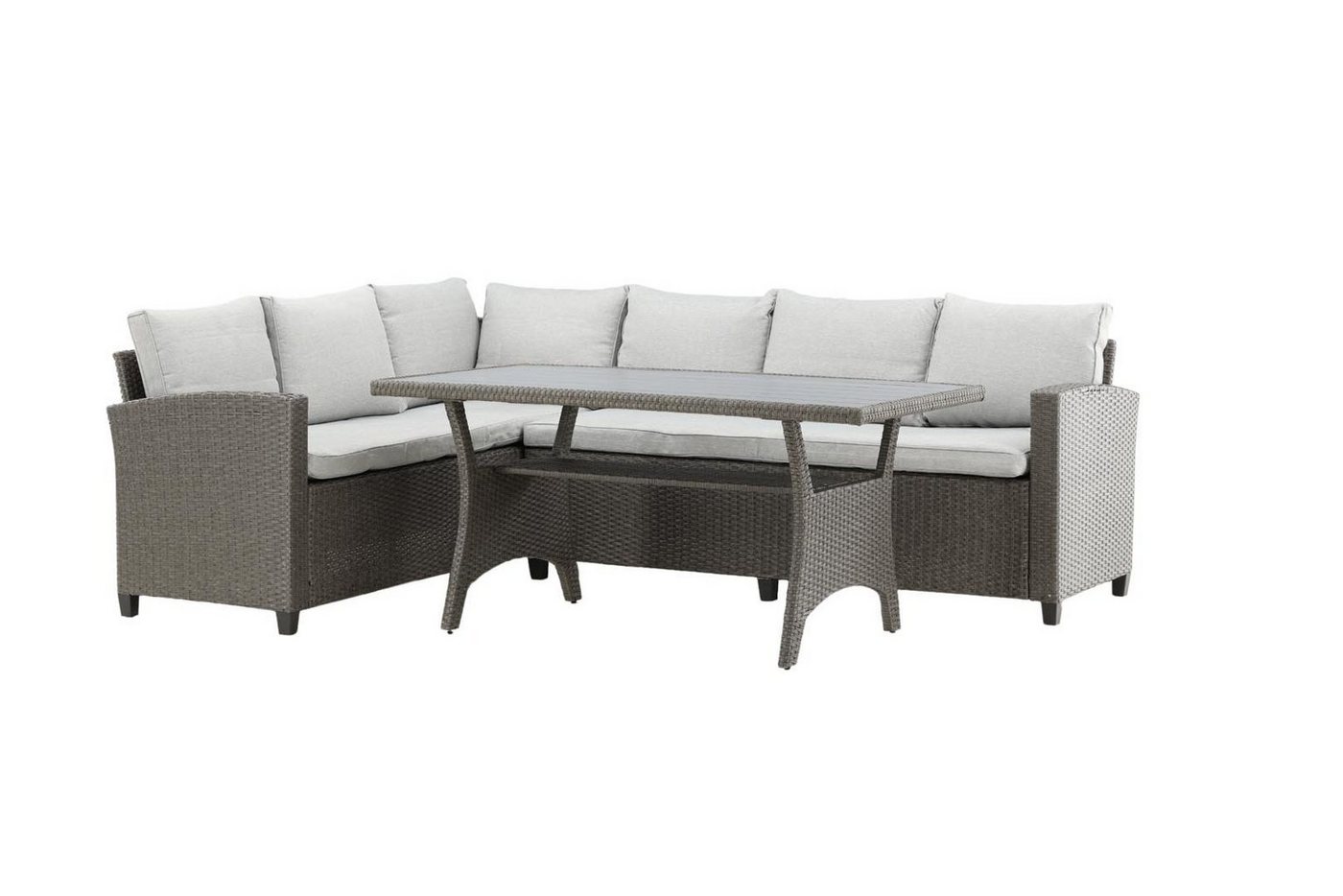 ebuy24 Gartenlounge-Set Brentwood Loungeset 2 Teile grau,grau. von ebuy24