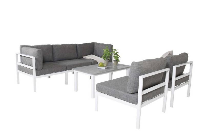 ebuy24 Gartenlounge-Set Copacabana Lounge-Set 2 Teile weiß. von ebuy24
