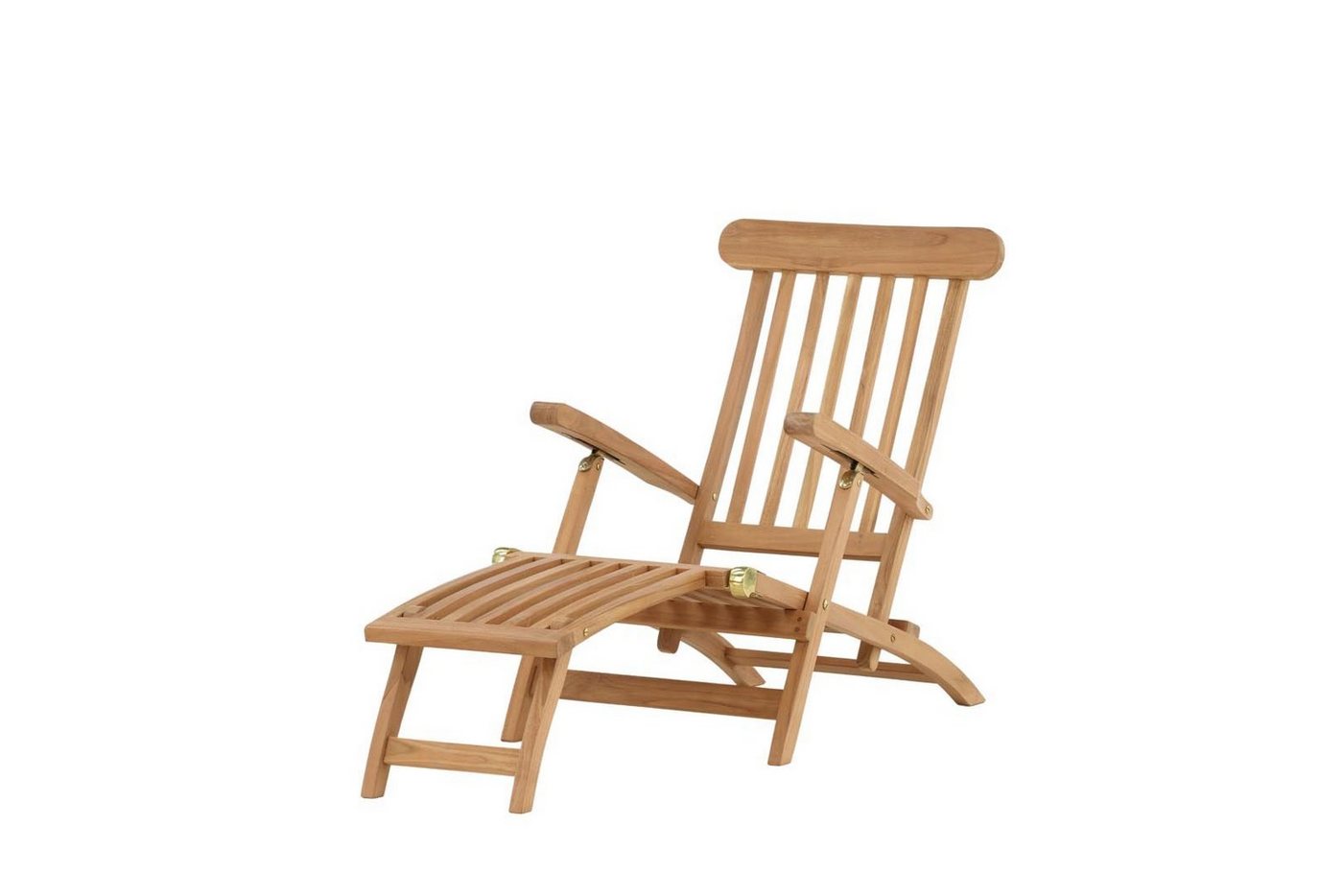 ebuy24 Gartenlounge-Set Kenya Sonnenliege, Liegestuhl Teak. von ebuy24