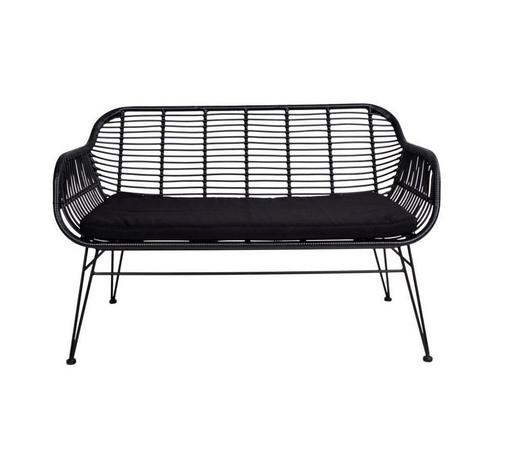 ebuy24 Gartenlounge-Set Tiril Gartensofa inkl. Kissen Polyrattan, schwarz. ebuy24 Gartenlounge-Set Tiril Gartensofa inkl. Kissen Polyrattan, schwarz. von ebuy24