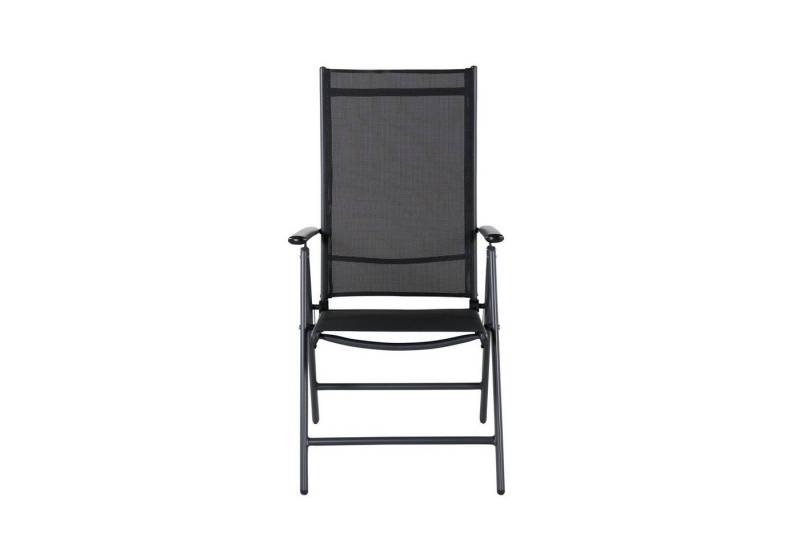 ebuy24 Gartenstuhl 2er Set Break Gartenstuhl 5 Pos. einstellbar schwa (2 St) von ebuy24