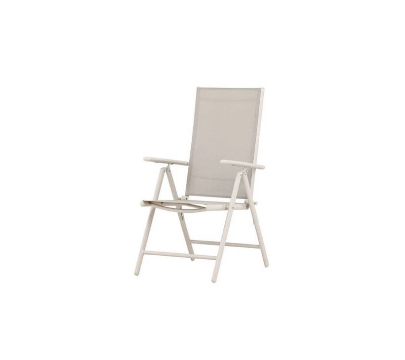 ebuy24 Gartenstuhl 2er Set Break Gartenstuhl Positionsliege beige. von ebuy24