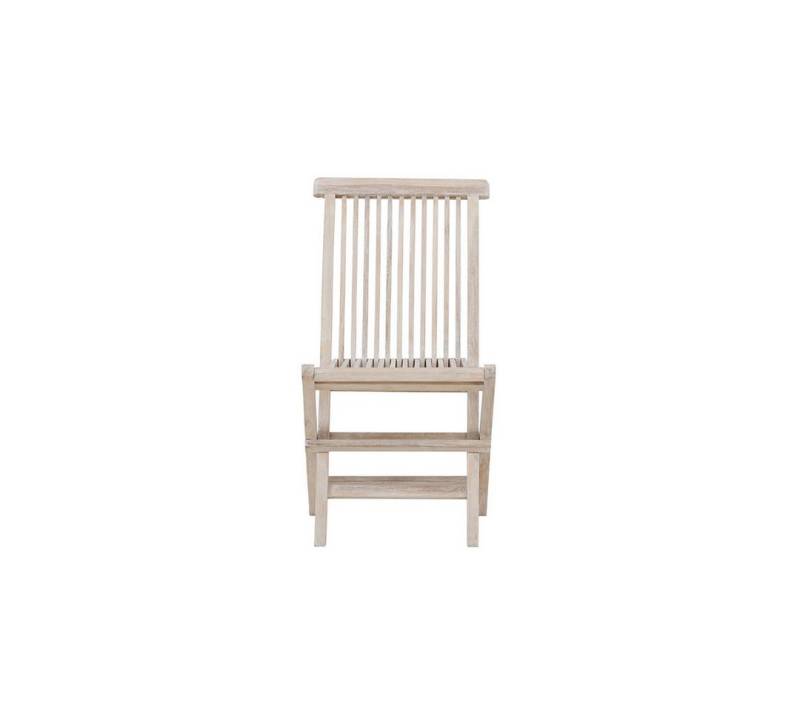 ebuy24 Gartenstuhl 2er Set Kenya Gartenstuhl whitewash. von ebuy24