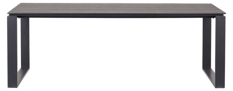 ebuy24 Gartentisch Martinus Gartentisch 210 x 100 cm schwarz. von ebuy24