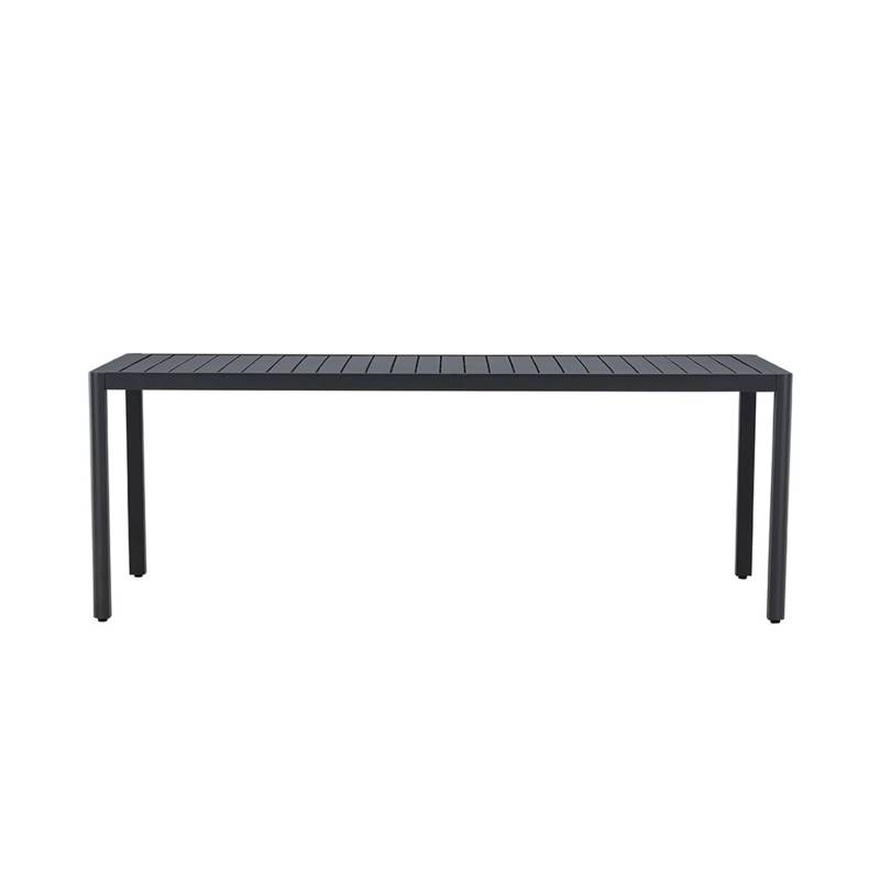 ebuy24 Giardini1 Gartentisch Schwarz von ebuy24