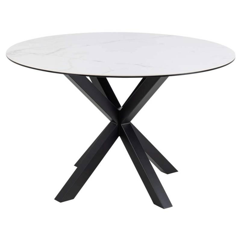 ebuy24 Heaven Esstisch Ø119cm Weiß von ebuy24