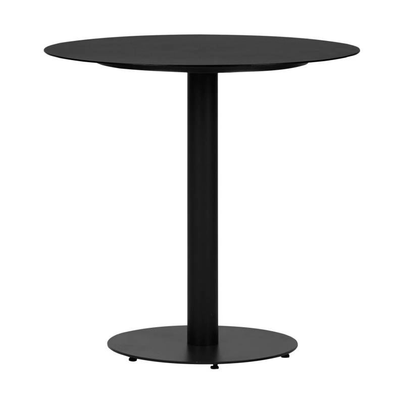 ebuy24 Hector Gartentisch Ø70 cm Schwarz von ebuy24