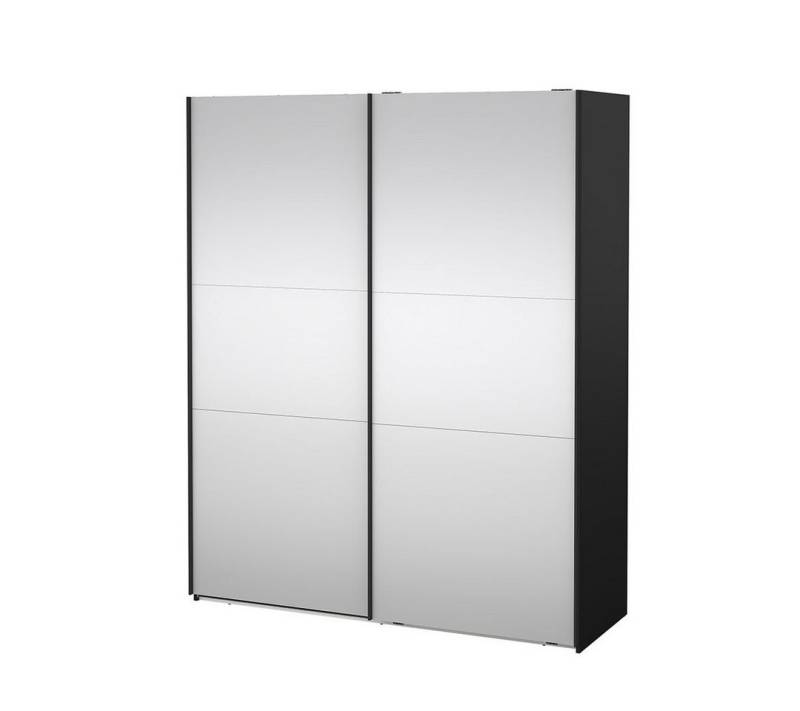 ebuy24 Kleiderschrank Como Schiebetürenschrank 2 Türen mit Spiegel 180x2 von ebuy24