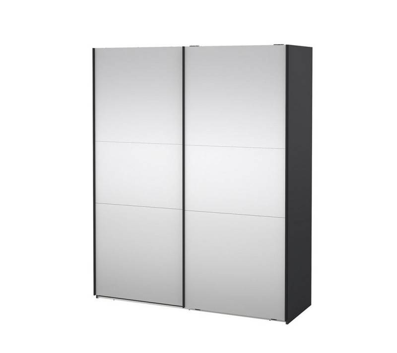 ebuy24 Kleiderschrank Como Schiebetürenschrank 2 Türen mit Spiegel 180x2 von ebuy24