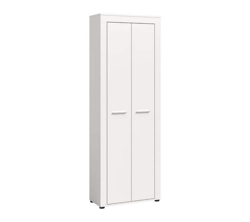ebuy24 Kleiderschrank Jam Kleiderschrank 2 Türen weiß. von ebuy24