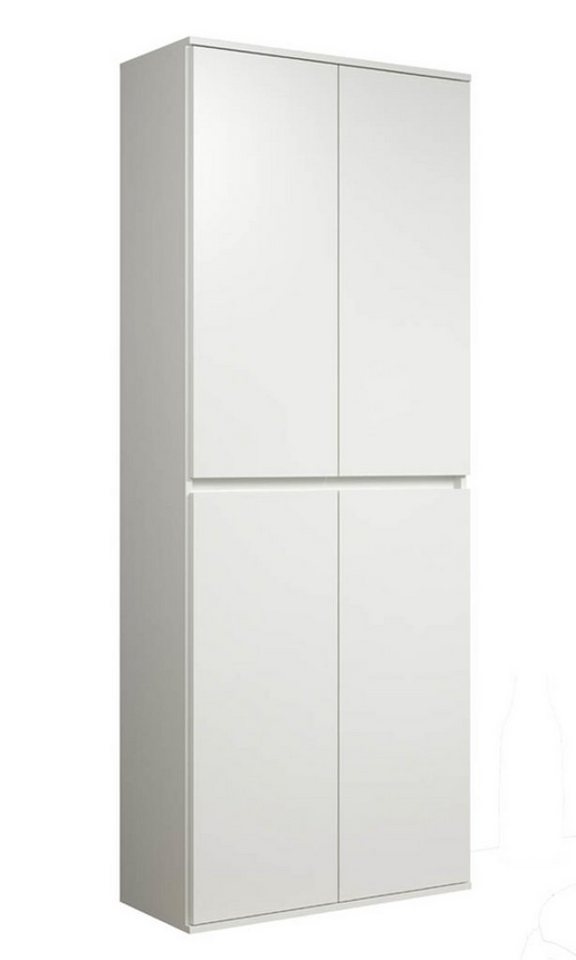 ebuy24 Kleiderschrank Nevada Kleiderschrank 4 Türen, weiß. (1-St) von ebuy24